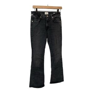 Citizens of Humanity Emmanuel Mid Rise Slim Boot Cut Women's Black Jeans